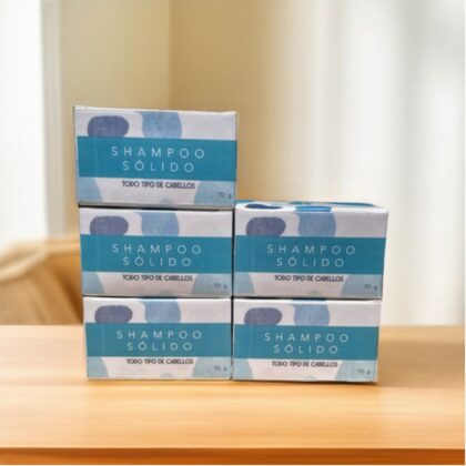 COMBO 5 SHAMPOOS SOLIDOS