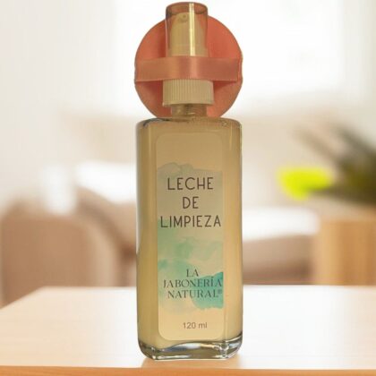 LECHE DE LIMPIEZA FACIAL 120 ml~ Rosas - Aceite de almendras - Aloe Vera